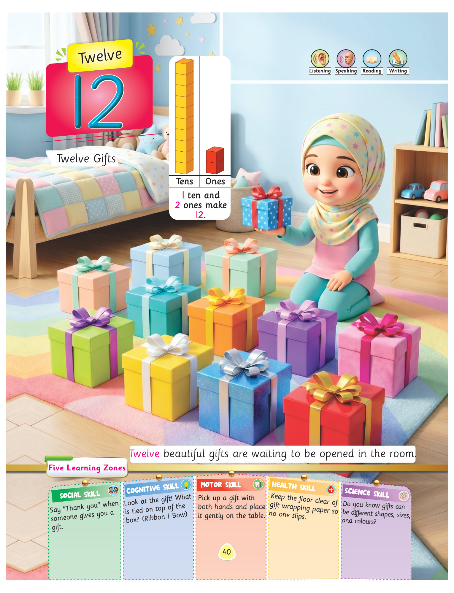 Number 1 book page