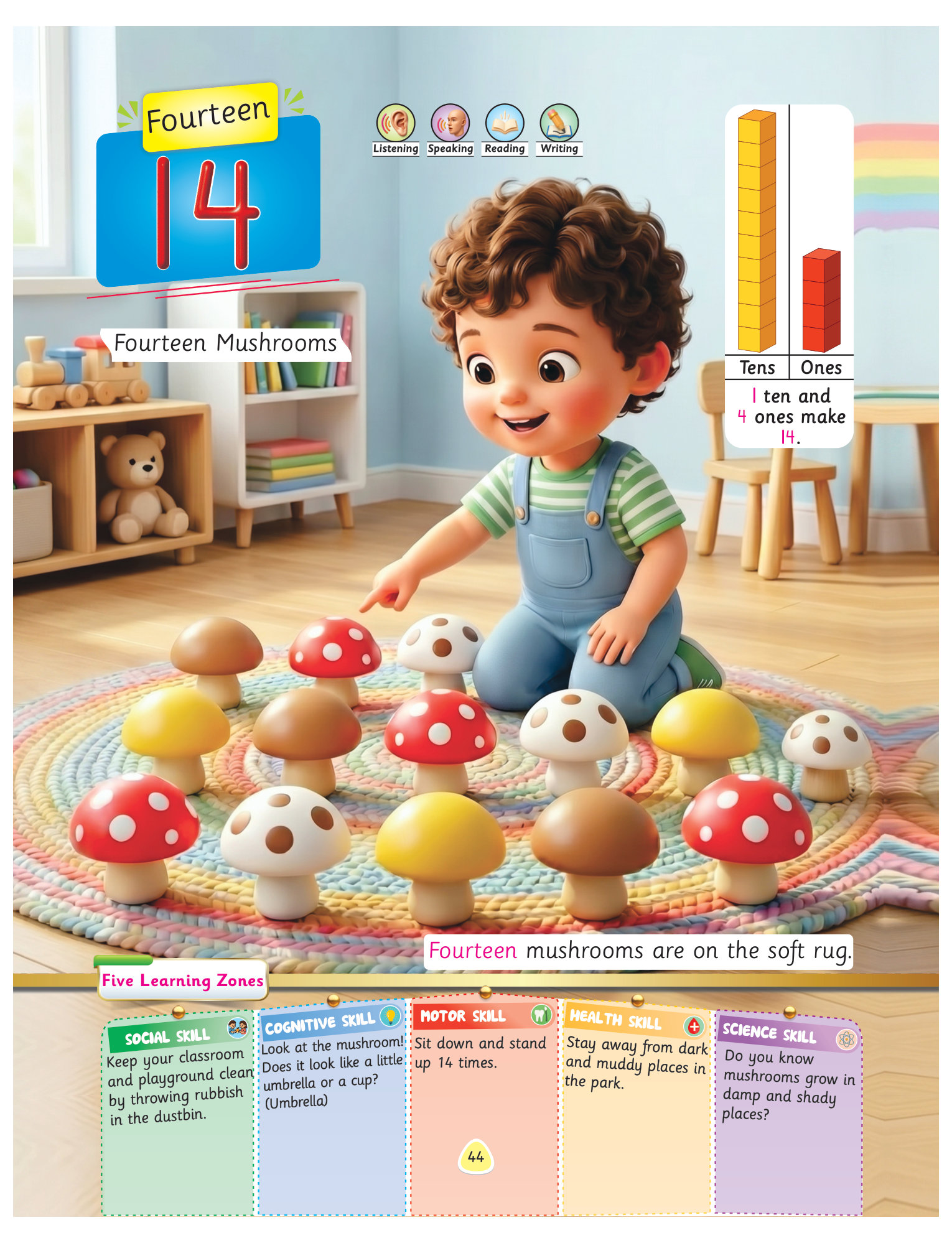 Number 1 book page