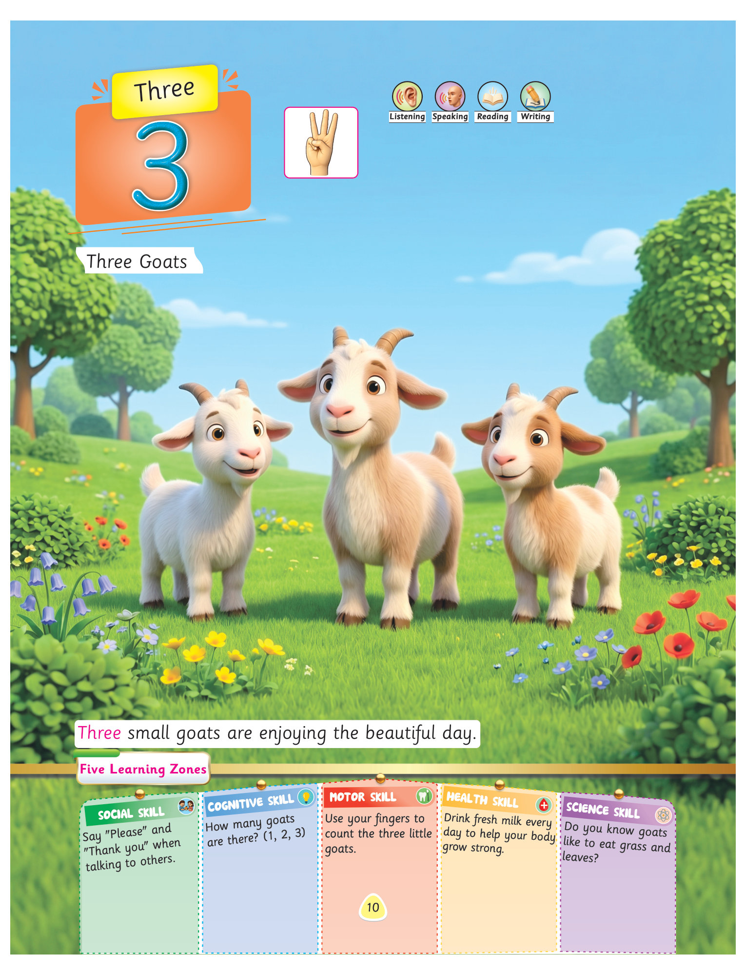 Number 1 book page