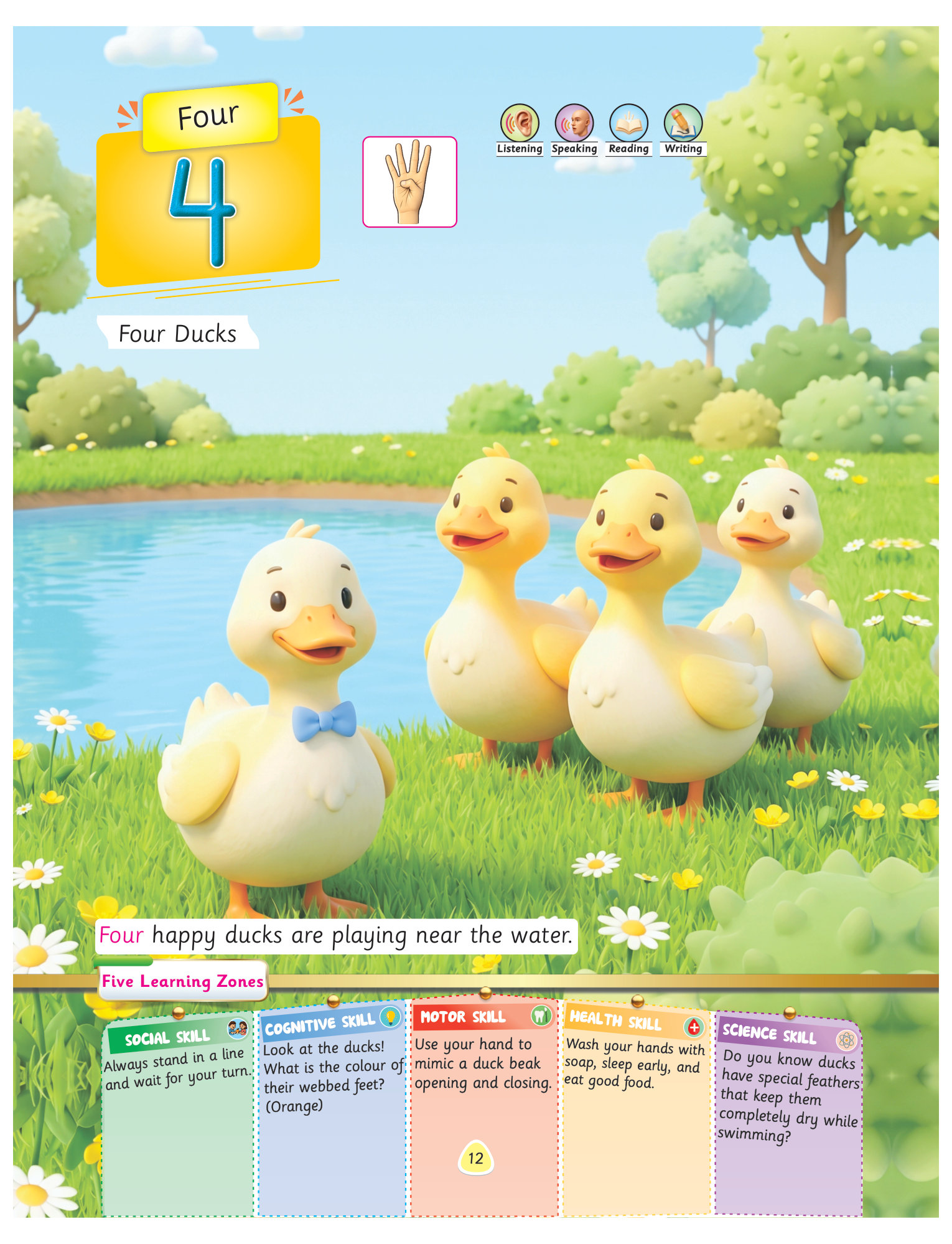 Number 1 book page