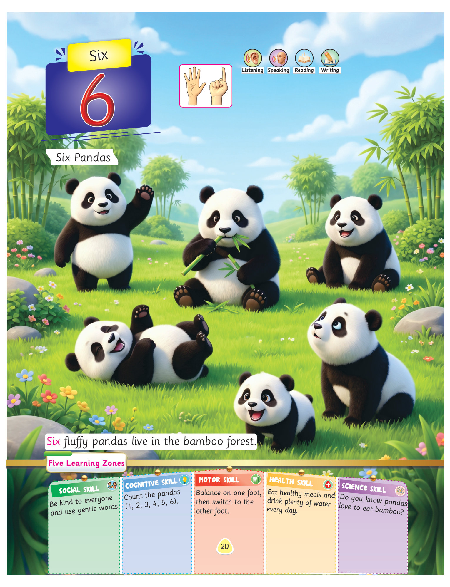 Number 1 book page