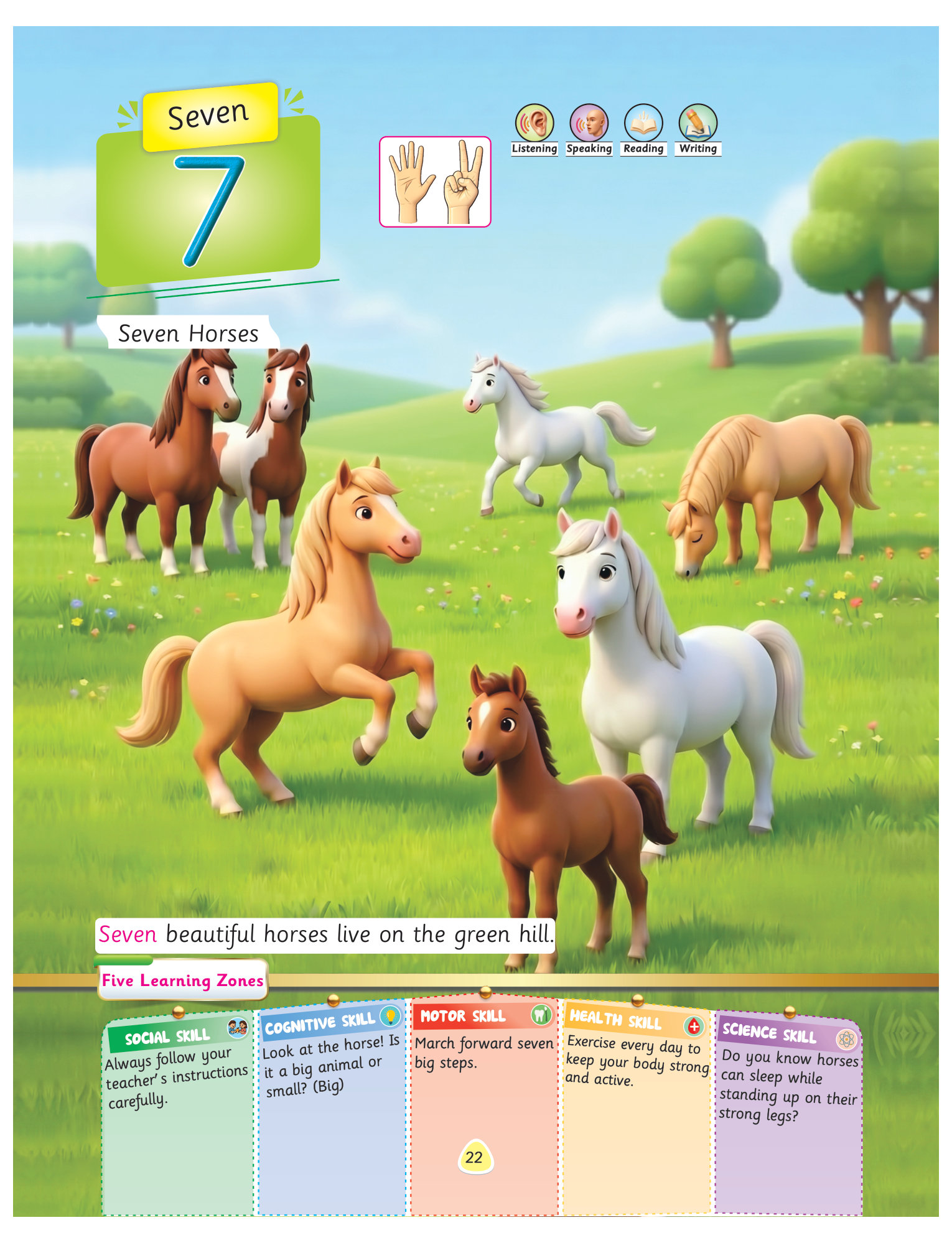 Number 1 book page