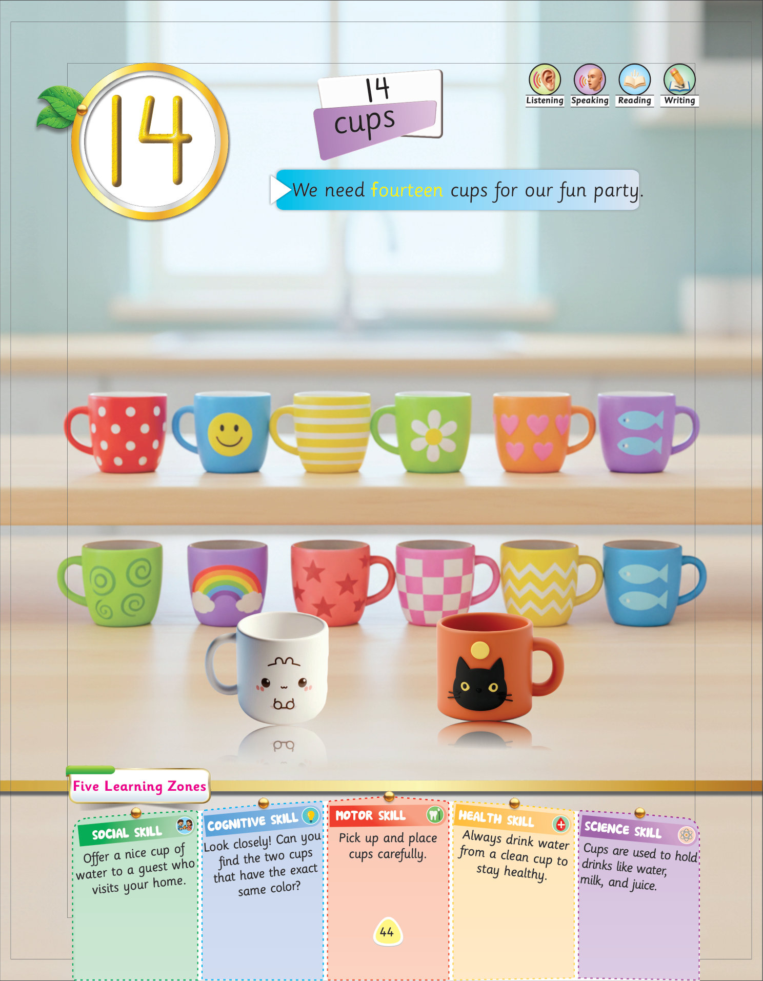 Number 1 book page