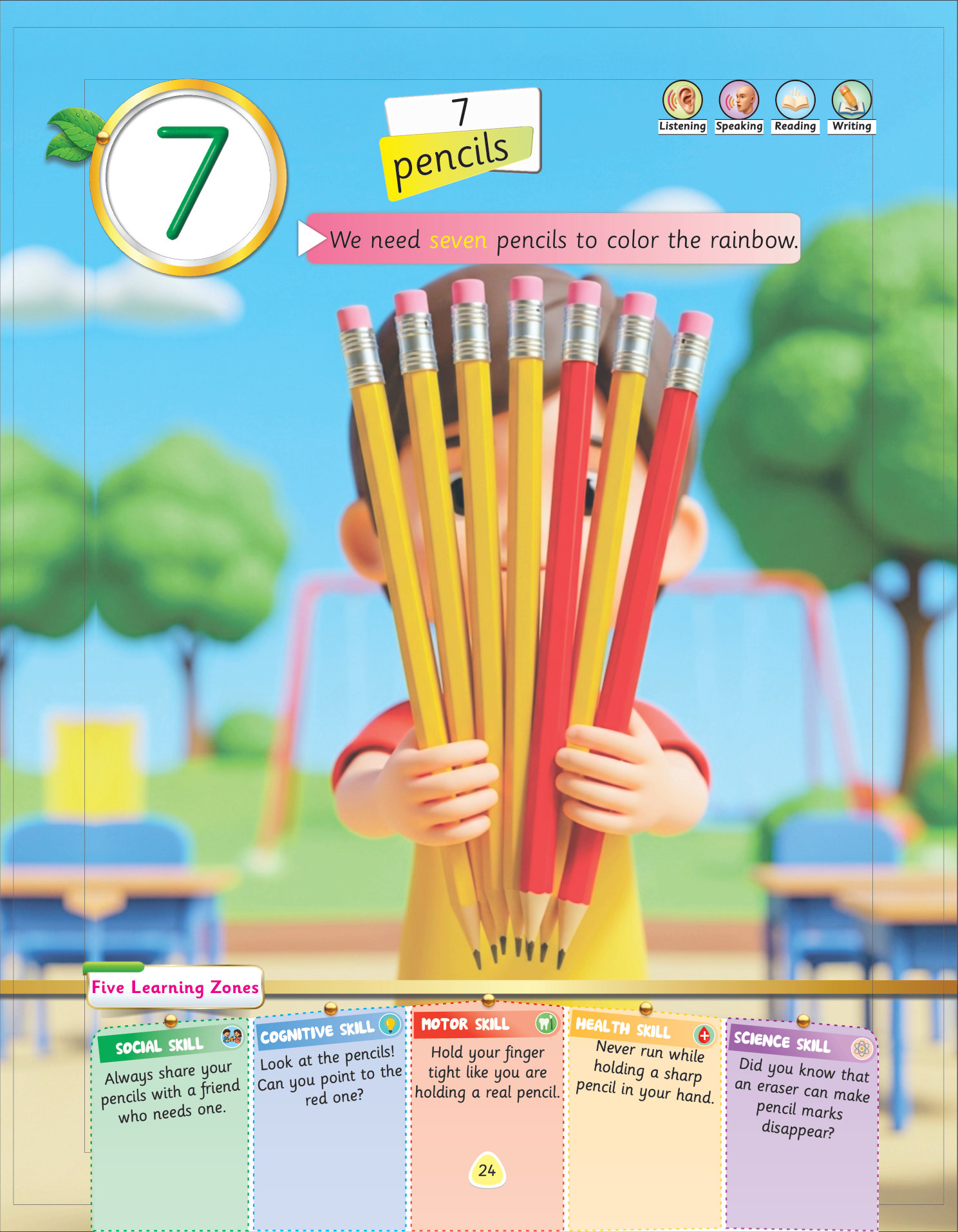 Number 1 book page