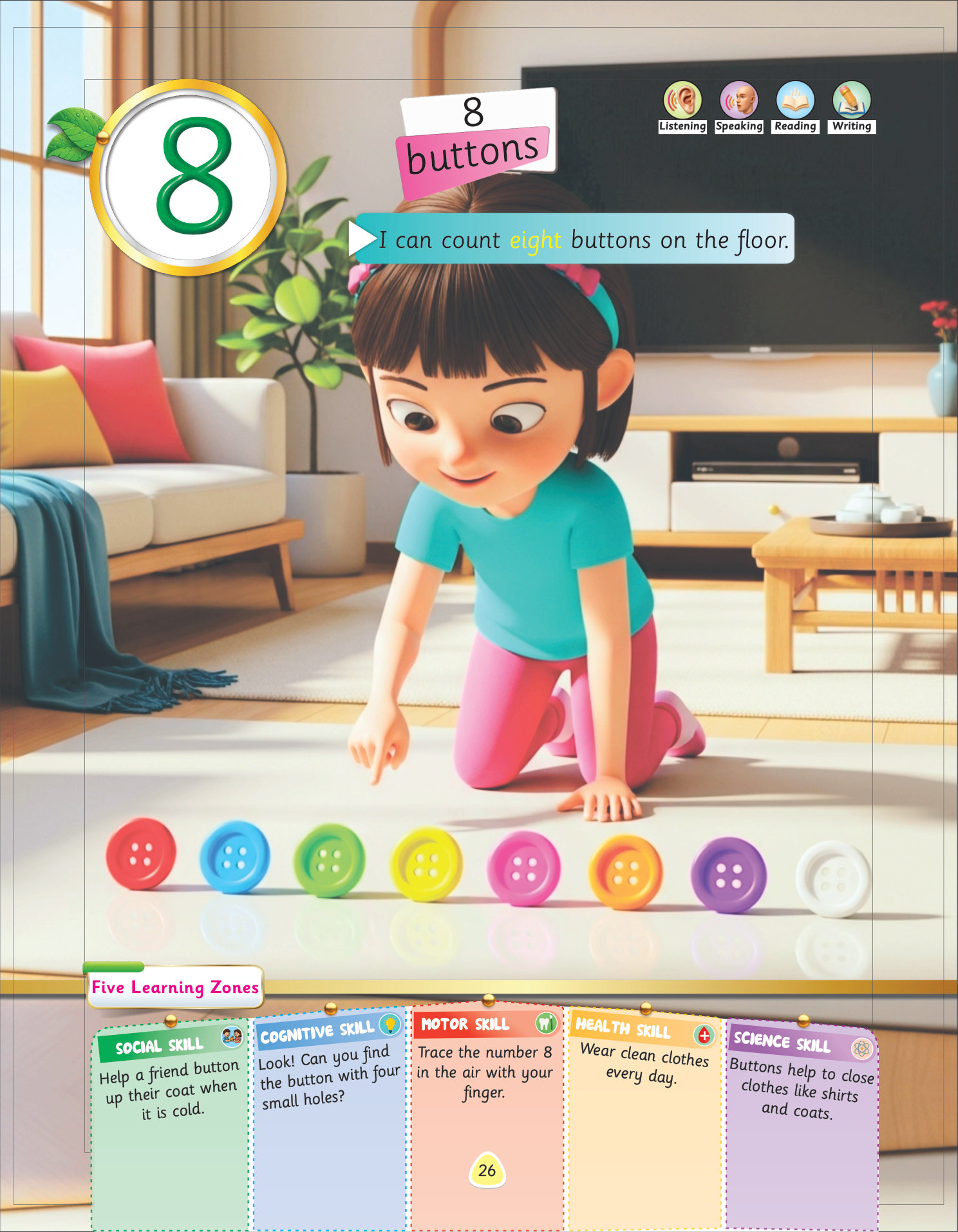 Number 1 book page