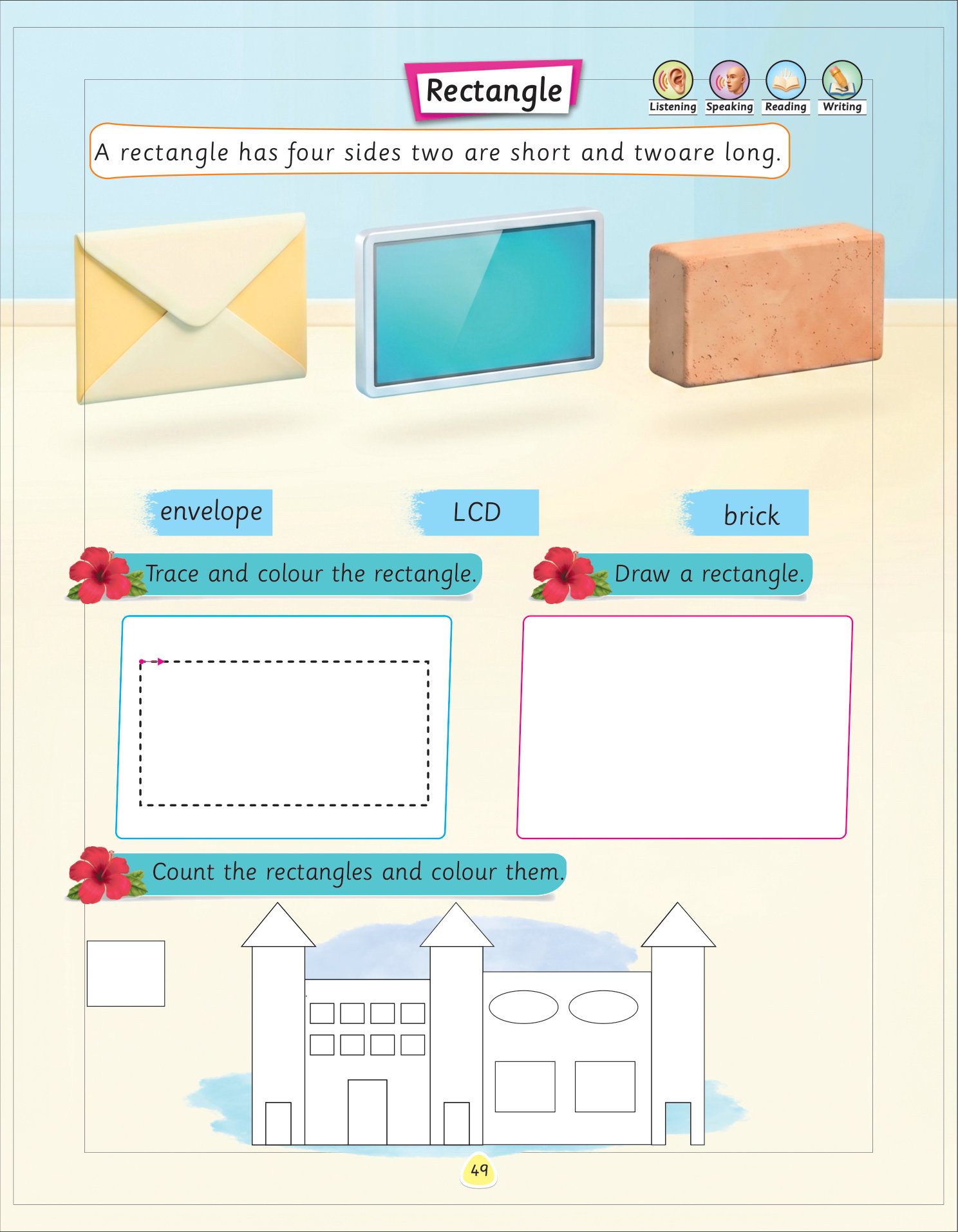 Circle book page