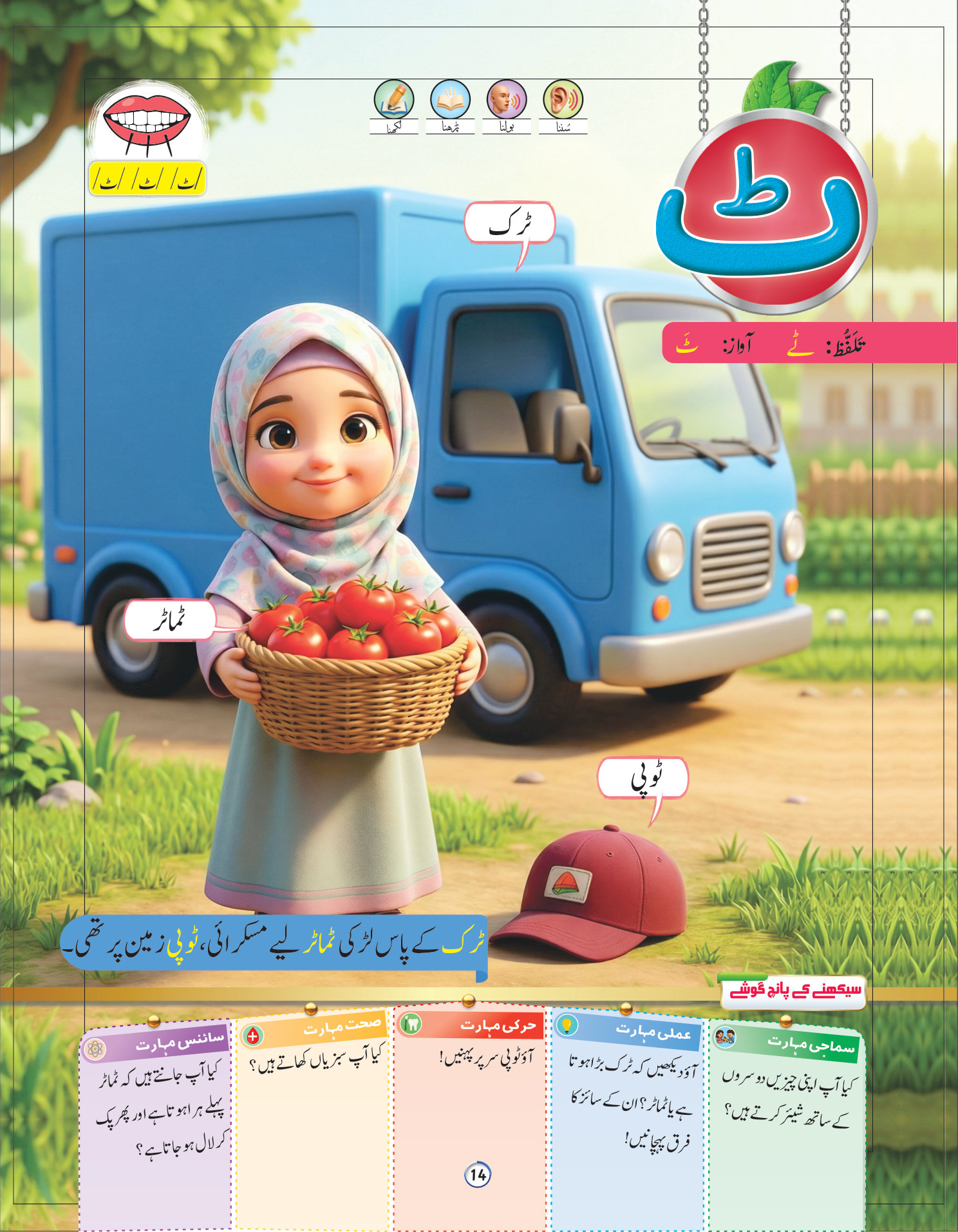 الف کتاب کا صفحہ
