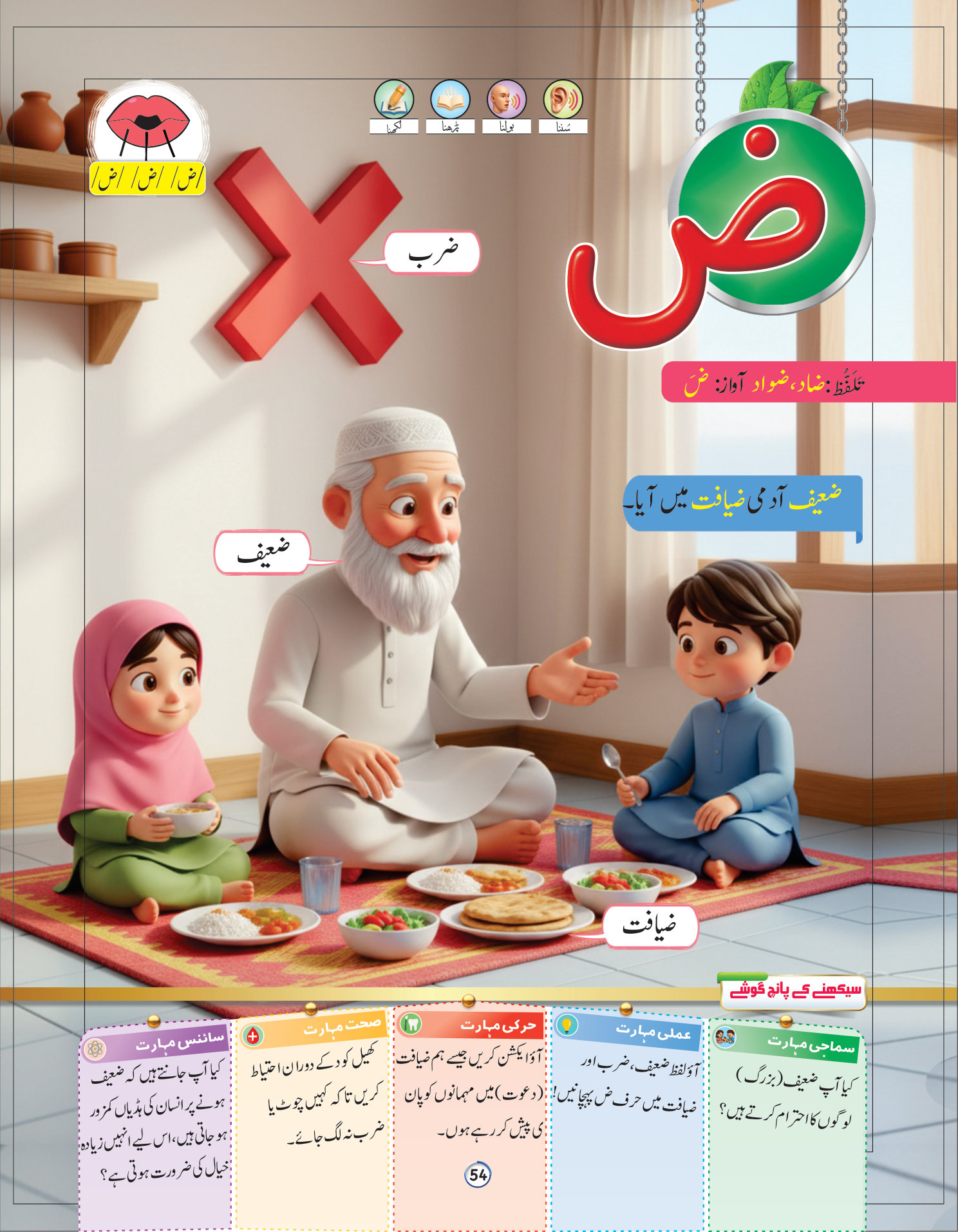 الف کتاب کا صفحہ