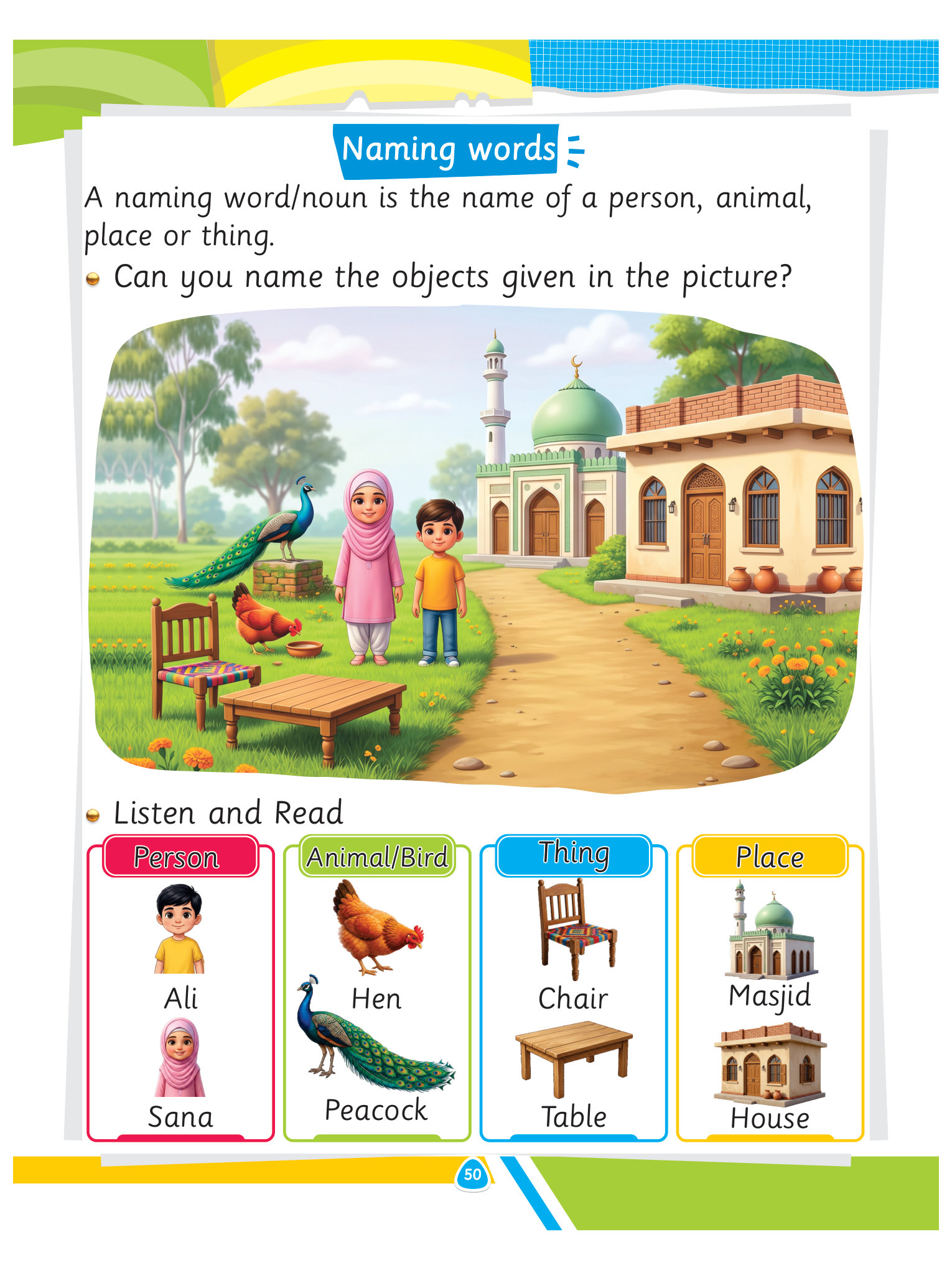book page